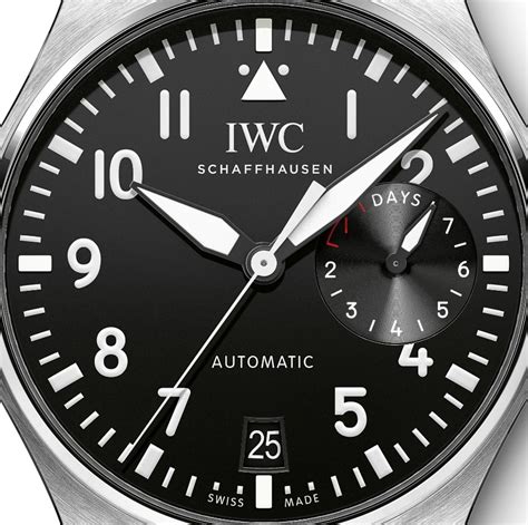 homage iwc pilot|iwc big pilot watch.